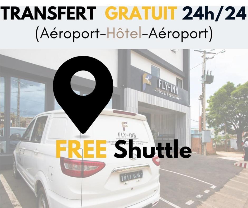 Fly Inn Madagascar: Airport-Adjacent with 24/7 Free Shuttle Ivato  Exterior photo